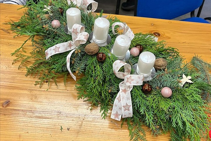 Adventní tvoření  pro dospělé - sobota
