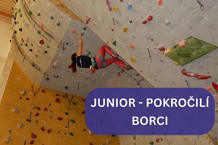 Lezení na Lokomotivě - Junior - pokročilí a Borci